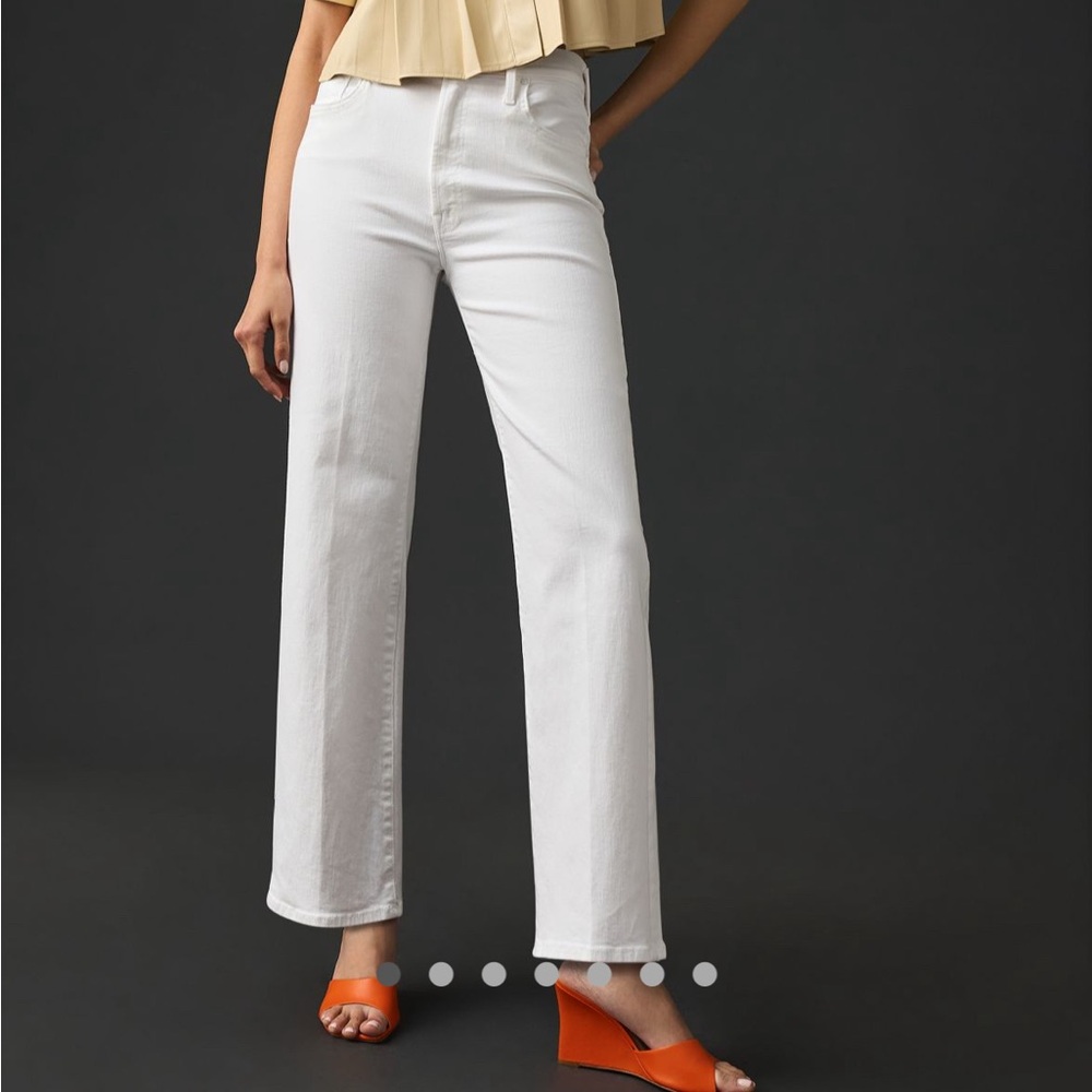 MOTHER White Rambler Jeans size 26